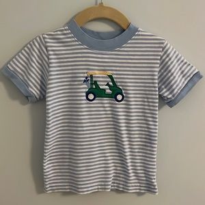 Boys Little English boys golf logo t-shirt size 3T